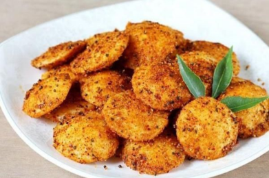 Chili Idli with Roswods Idli Podi