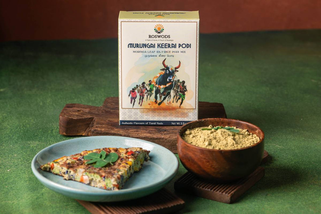 Moringa Podi Omelette Sandwich