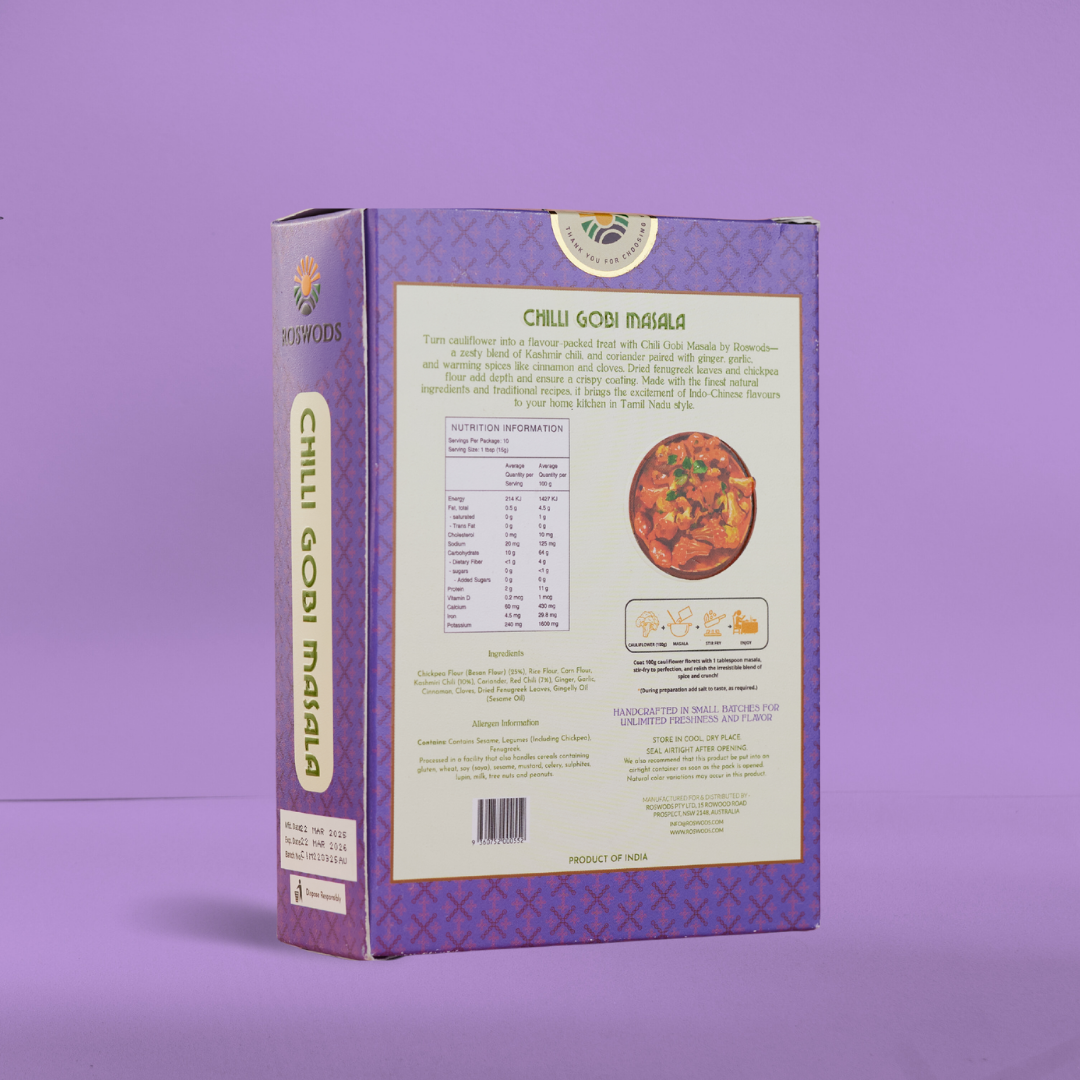Chilli Gobi Masala - Cauliflower fry Spice Mix