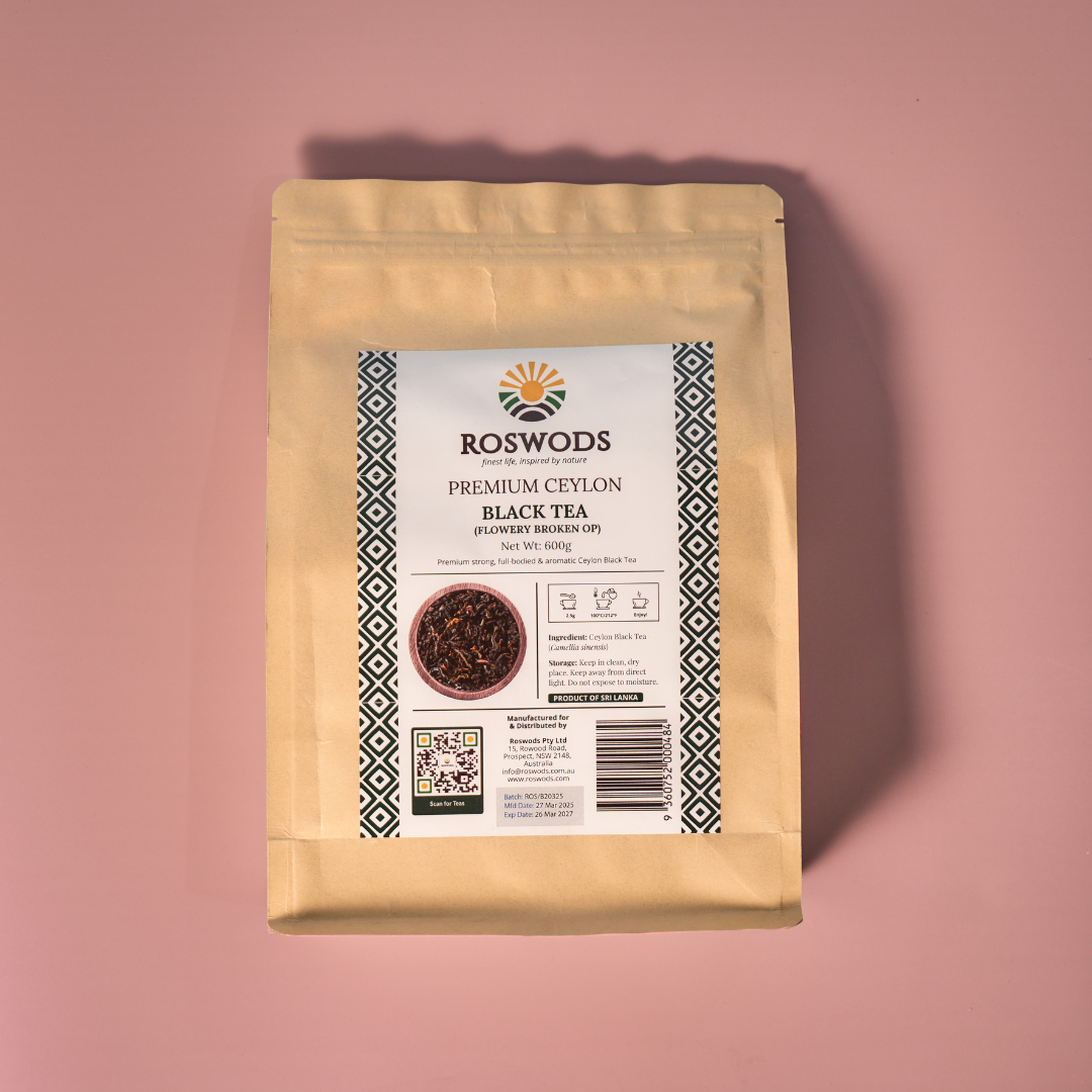 Ceylon Black Tea – FBOP (Flowery Broken Orange Pekoe)