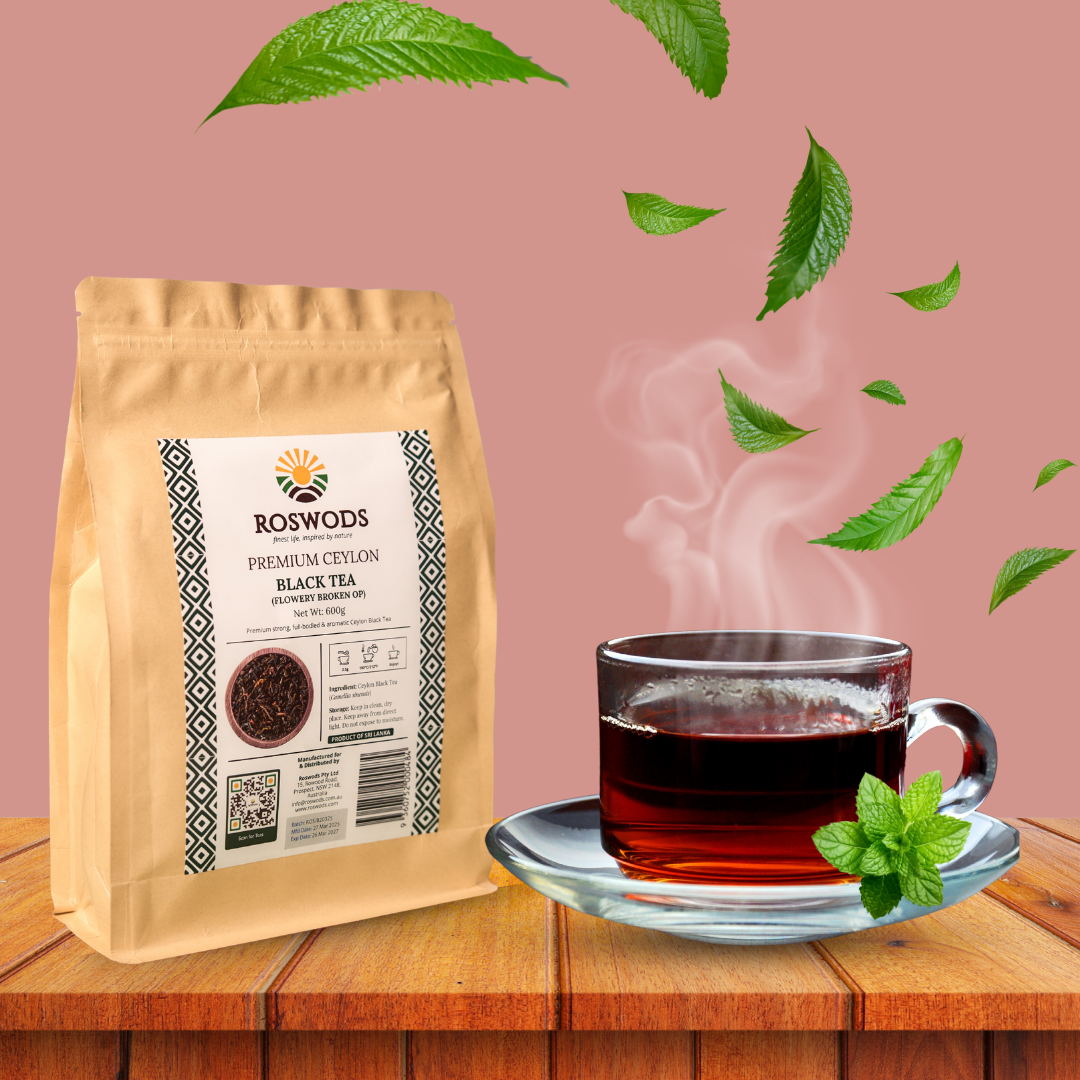 Ceylon Black Tea – FBOP (Flowery Broken Orange Pekoe)