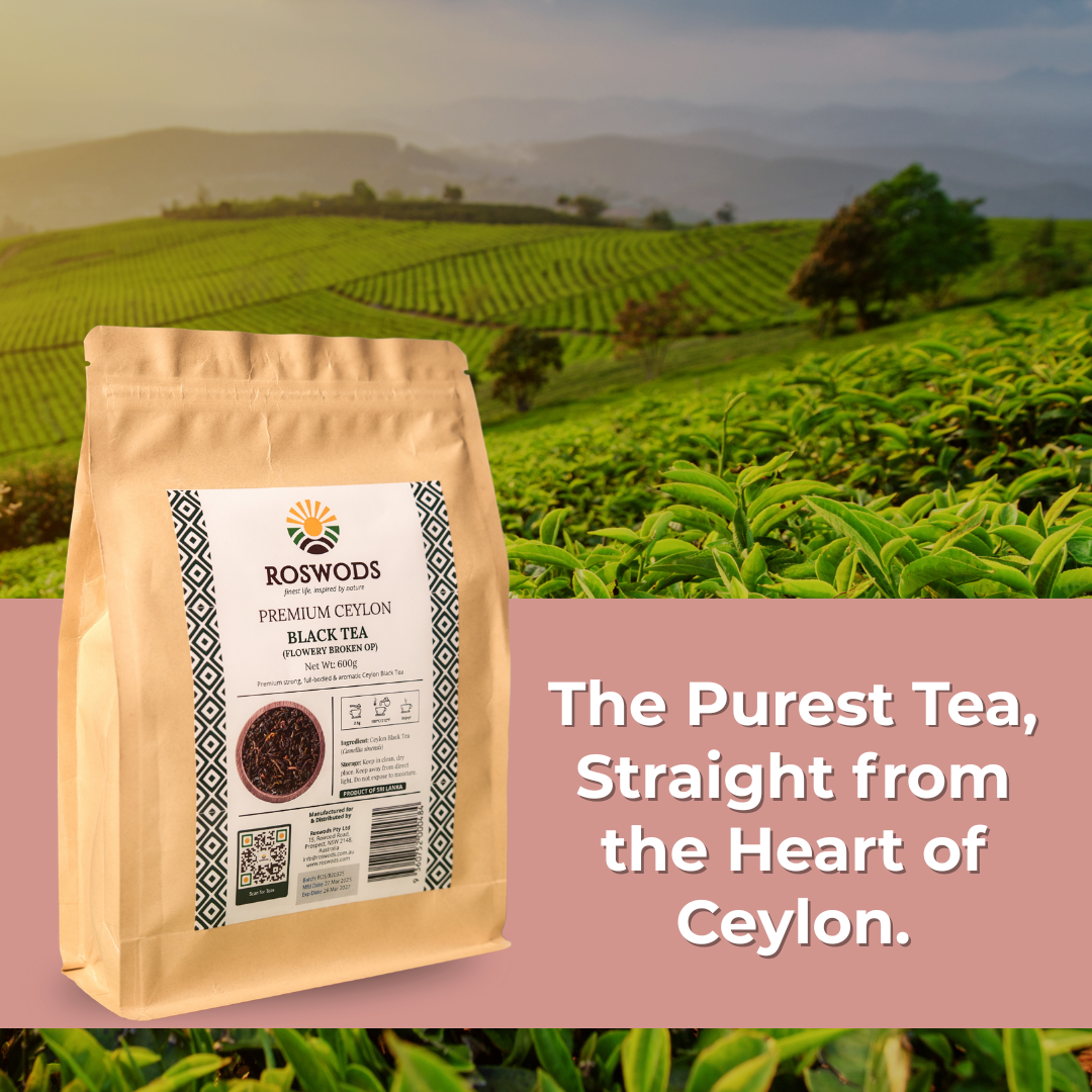 Ceylon Black Tea – FBOP (Flowery Broken Orange Pekoe)