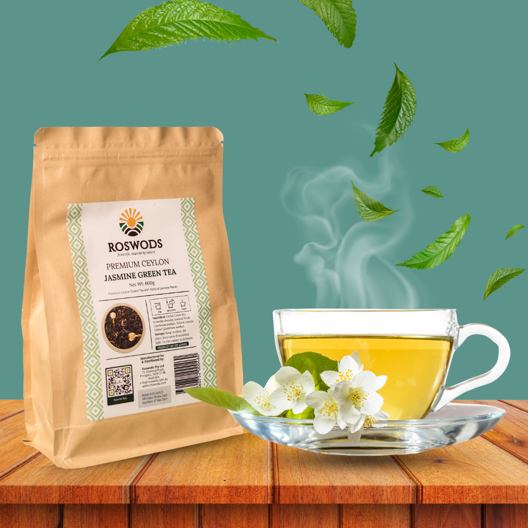 Ceylon Jasmine Green Tea – Premium Grade for Bubble Tea