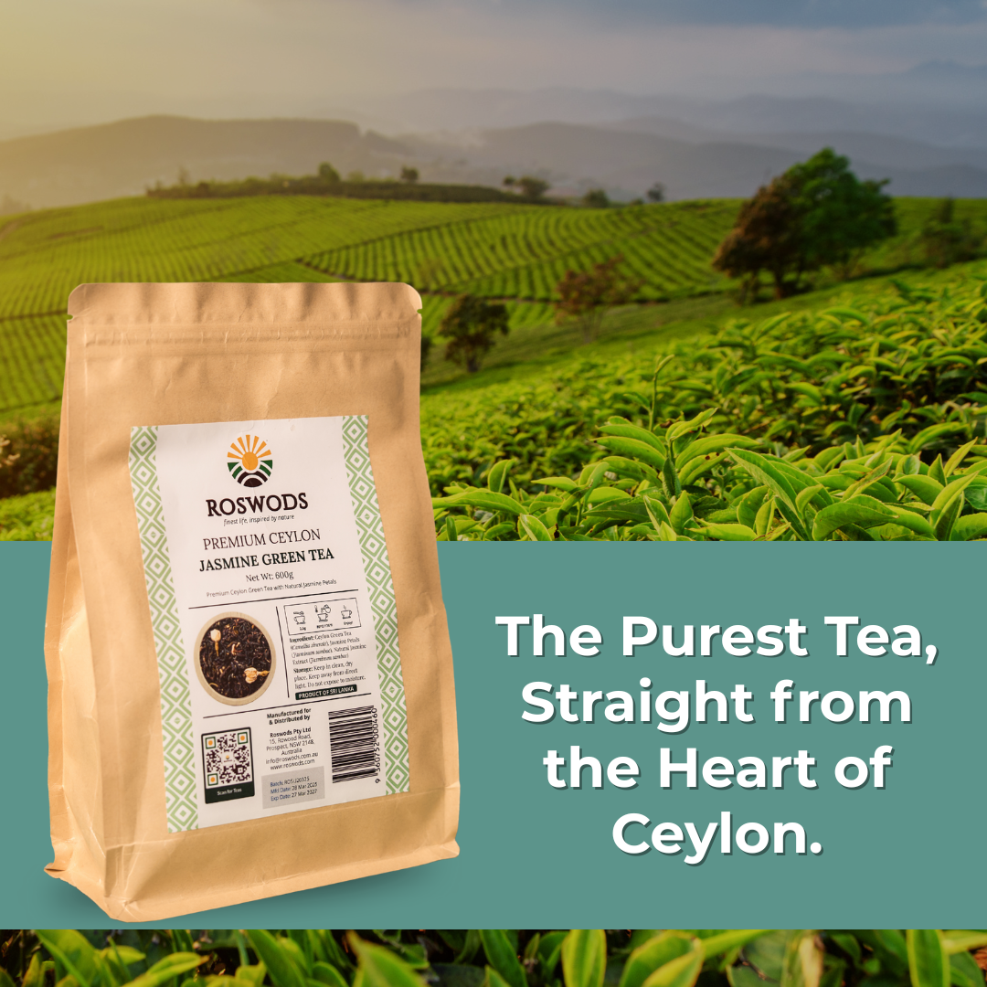 Ceylon Jasmine Green Tea – Premium Grade for Bubble Tea