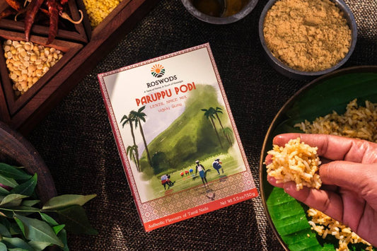 Rice with Paruppu Podi