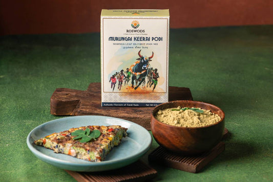 Moringa Podi Omelette Sandwich