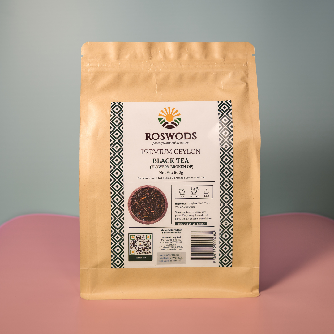 Ceylon Black Tea – FBOP (Flowery Broken Orange Pekoe)