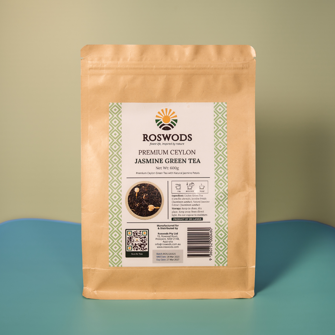 Ceylon Jasmine Green Tea – Premium Grade for Bubble Tea