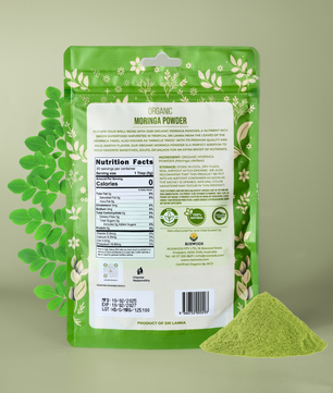 Australian Certified Organic Ceylon Moringa Powder – Superfood