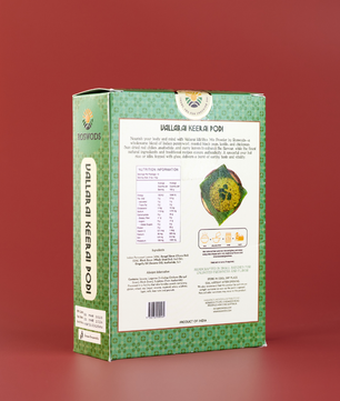 Vallarai Keerai Podi - Brahmi Leaf Idli / Rice Podi Mix