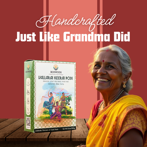 Spiced Gotu Kola/ Brahmi Leaf Powder - Idli / Rice Podi Mix