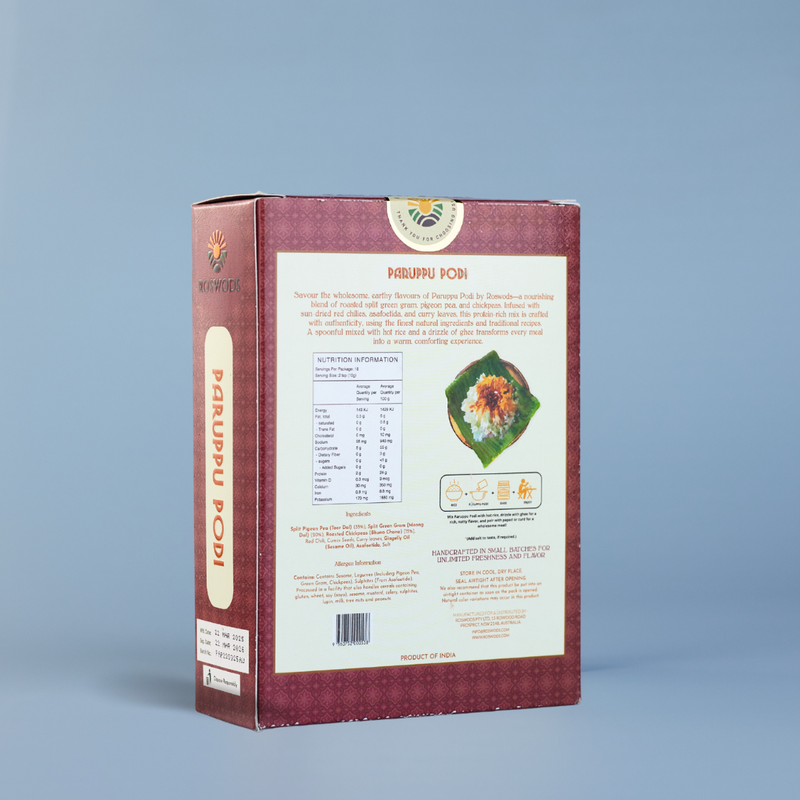 Paruppu Podi - Lentil Spice Mic