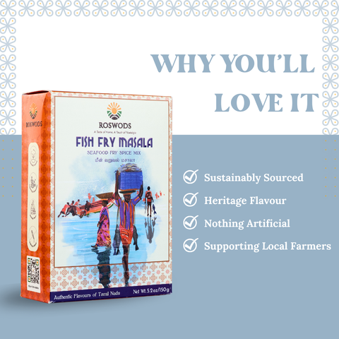 Fish Fry Masala - Ready-To-Go Coating Mix For Oil Frying