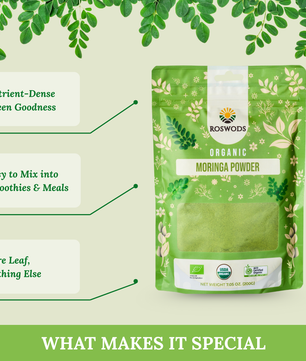 Australian Certified Organic Ceylon Moringa Powder – Superfood