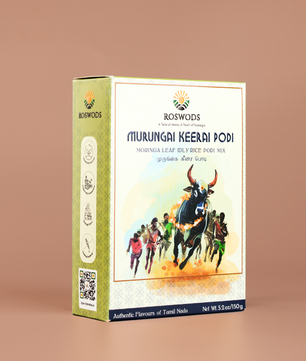 Murungai Keerai Podi - Moringa Leaf Idli / Rice Podi Mix